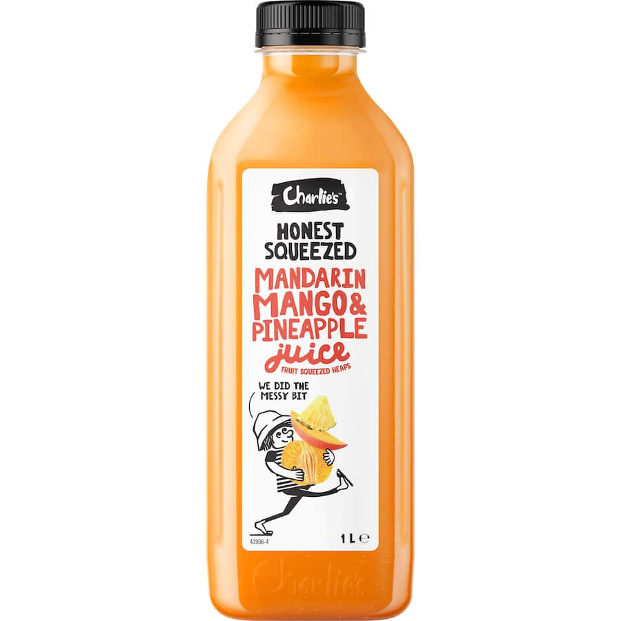 Charlie's Fruit Juice Mandarin, Mango & Pineapple 1L