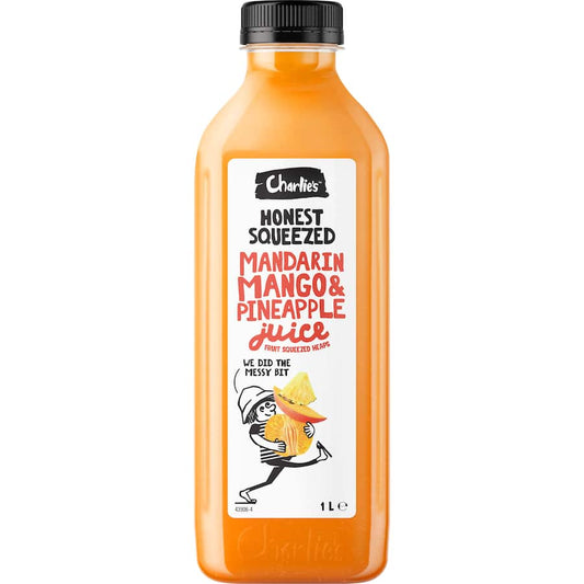 Charlie's Fruit Juice Mandarin, Mango & Pineapple 1L