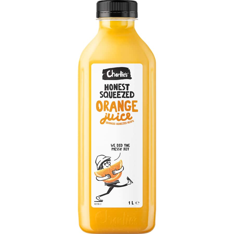 Charlie's Fruit Juice Orange 1L