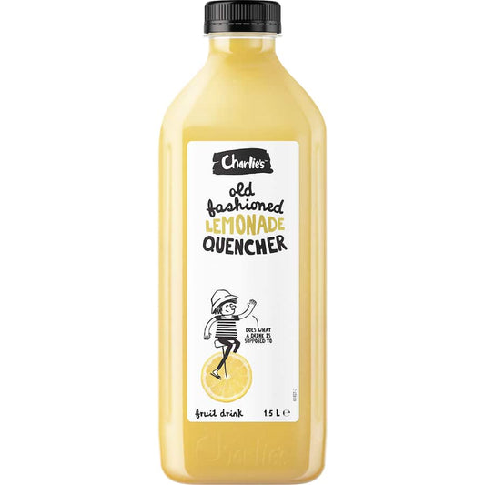 Charlie's Fruit Drink Lemonade Quencher 1.5L